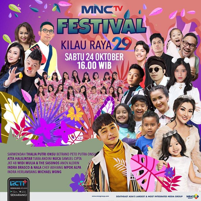 Samunity_kalong's tweet photo. Hayo hayo
Sebentar lagi loh Guys
Sebelum acara mulai ,yok trendingkan dulu pake hastag

#SamuelCiptaHutMNC29
@realsamuelcipta

Mimin gak sabar nih..apalagi ada dance nya 
Keren♥️😍

Don't Miss it🔥 https://t.co/1WC0Nf5cDx