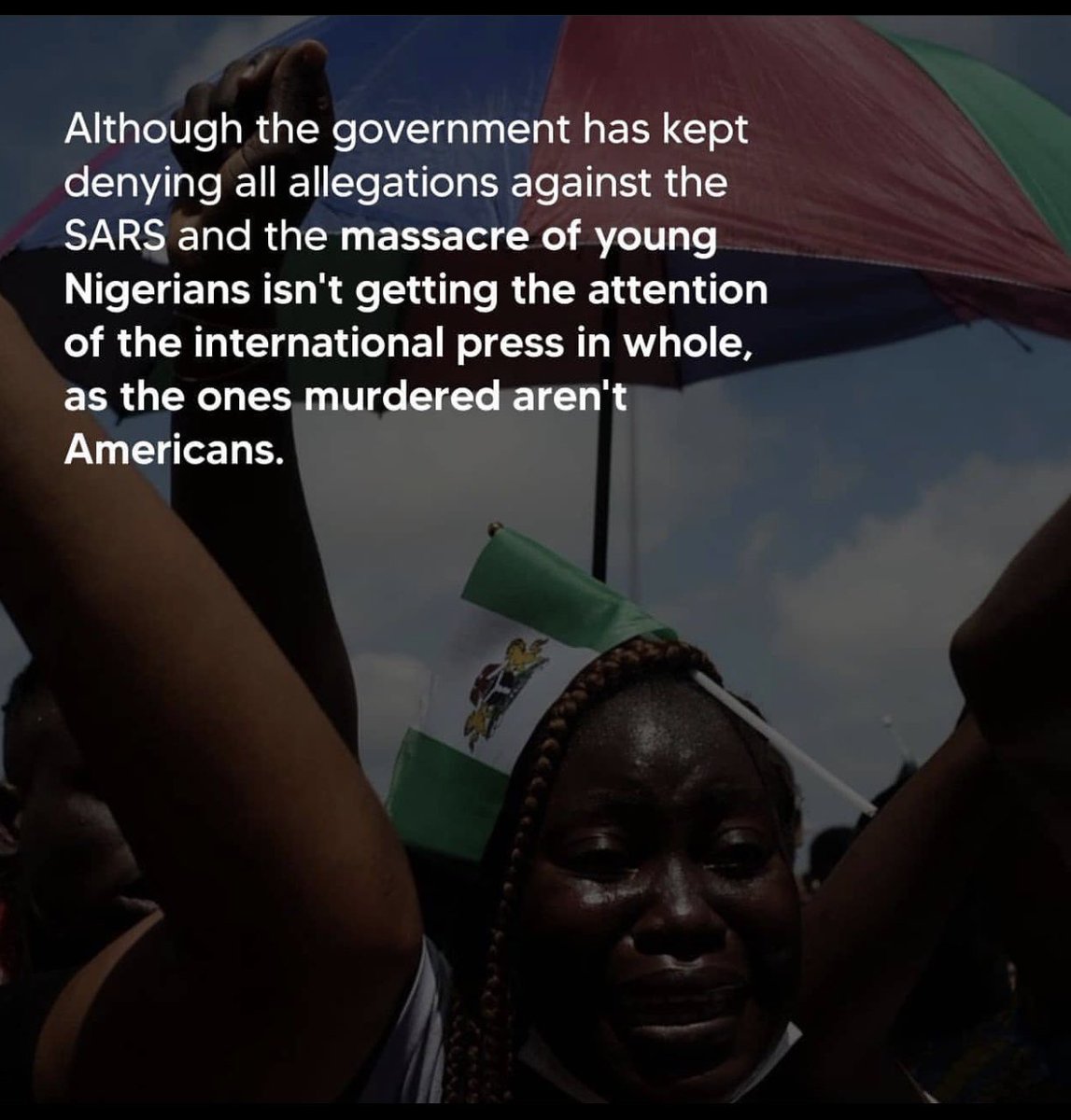 Sahim Ali Hasan (@scifi0913) on Twitter photo #EndSARS We have to spread awareness🗣🗣 You wouldn’t want aid if it was you, so don’t be hiding in the shadows. Let’s “heal the world and make it a better place” 🤲🏾🌍💕 #EndSARS We have to spread awareness🗣🗣 You wouldn’t want aid if it was you, so don’t be hiding in the shadows. Let’s “heal the world and make it a better place” 🤲🏾🌍💕