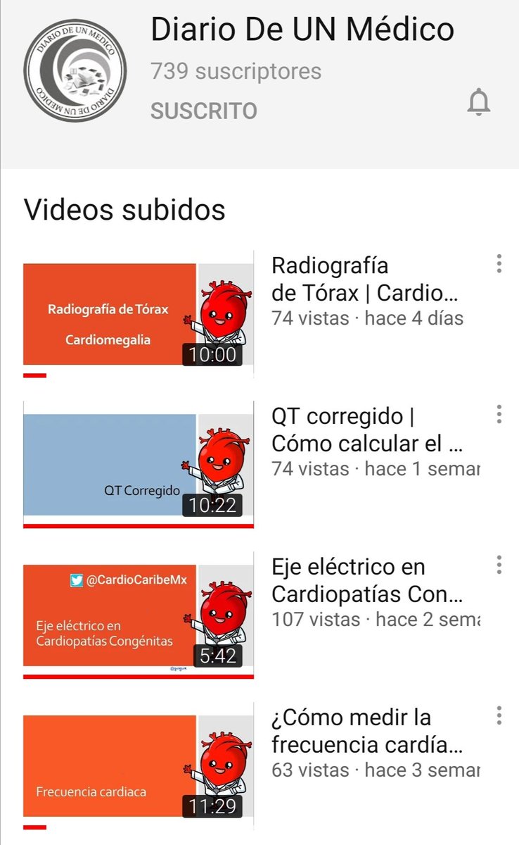DiarioDeMedico's tweet image. En nuestro canal podrán encontrar interesantes repasos con temas de Medicina, Pediatría, Cardiología y Cardiología Pediátrica
#RepasoMedico #NutricionParenteral #CardiopapsExplica 

¡Suscríbanse y Retweet 🖱️!