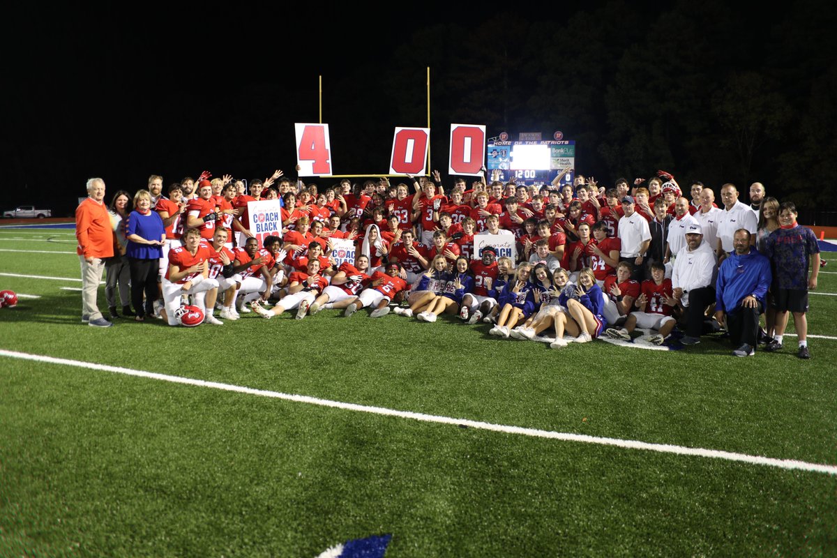 JacksonPrep_FB's tweet photo. Congratulations, Coach Black on your 400th win! @16WAPTNews @OT_WJTV @WLBT https://t.co/4jBSLSrICu