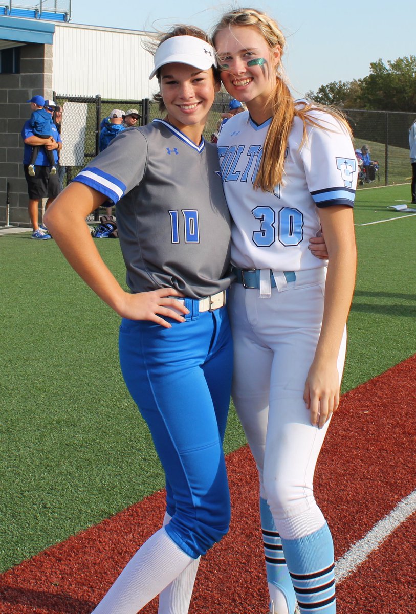 tolton_softball's tweet photo. Congrats to our All District players!

1st team
Paige Bedsworth - P
Allie Widmer - C
Madison Uptegrove - Infield
Bridget Bartlett - Outfield
Emilee Farnan - At Large / Utility

2nd team
Sophie Angel - Infield
Olivia Mobley - Outfield https://t.co/GvVN2FBT5x