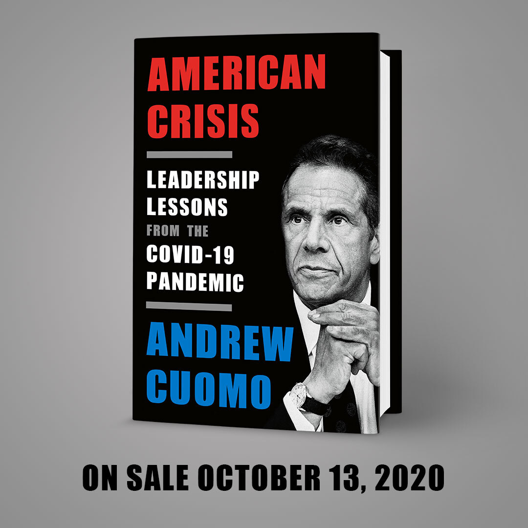 "I put my head on the pillow at night saying I saved lives."Self appointed 'Luv Guv' — Andrew 'Sparkle Tits' Cuomo found time to write a book congratulating himself.