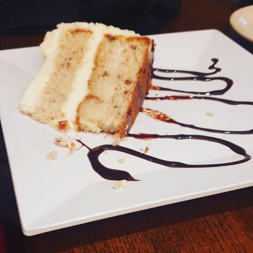 TinyBoxTink's tweet image. When you ask for one #italiancreamcake and the waiter brings you two! #fatkidproblems
