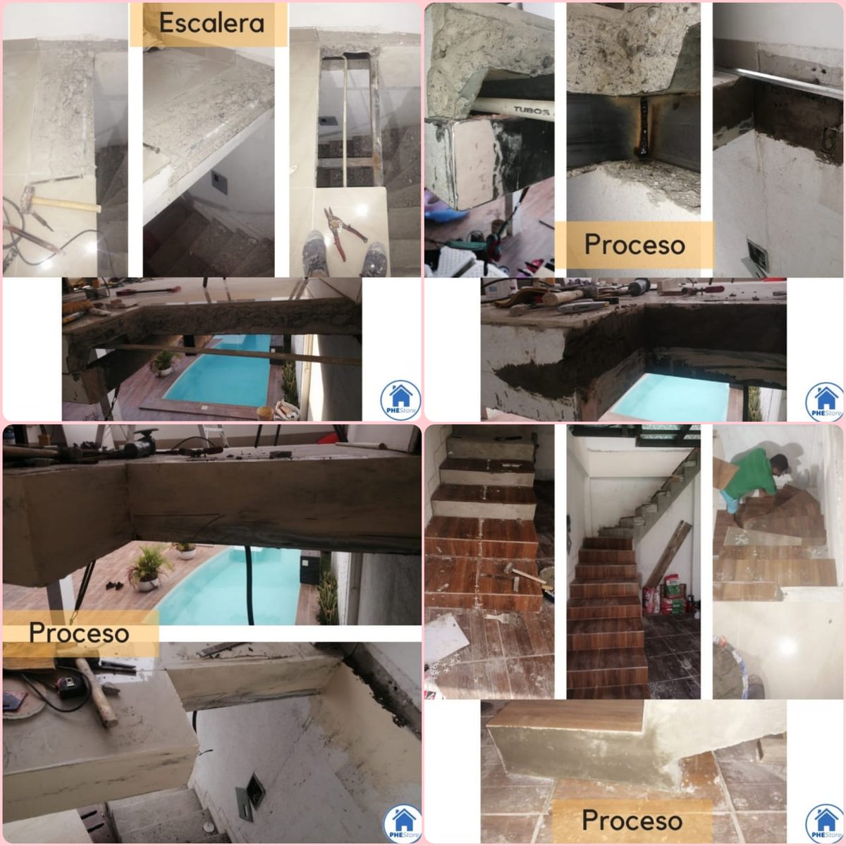 ec_phe's tweet photo. 🔝Trabajos PHE 🔝
Realce y seguridad al ambiente interno y externo.
En esta ocasión se realizó una reestructuración de la escalera con acabado final de porcelanato, incorporando pasamanos para brindar la debida seguridad.

“No sueñes tu vida, vive tu sueño” PHE

COTIZA YA ¡¡¡ 📲 https://t.co/KdUcJYadRq