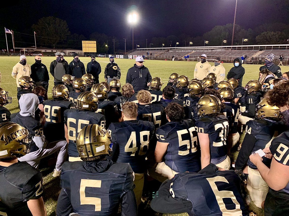 CleburneFB_'s tweet photo. Super proud of our guys. They showed up tonight &amp; took care of business. With Homecoming &amp; what comes w/ it, it’s easy to lose focus. Our guys kept their eyes on the prize &amp; won 76-31. Enjoy this win Jackets &amp; tomorrow let’s get better &amp; turn our eyes towards Burleson. #JacketDNA https://t.co/qVAcJE7QLT
