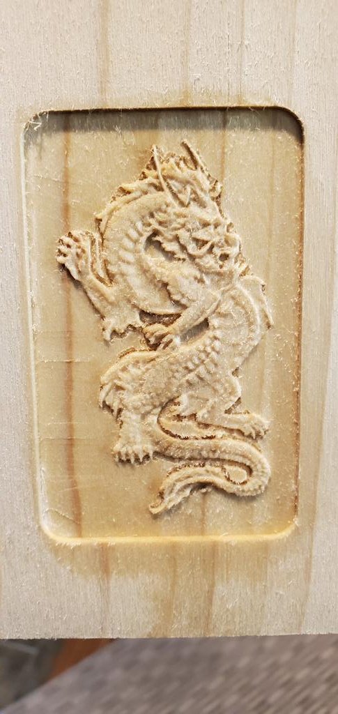 Theiss9030's tweet image. Tried out the CNC function of my new #SnapMaker2. Very happy with my first CNC carving!