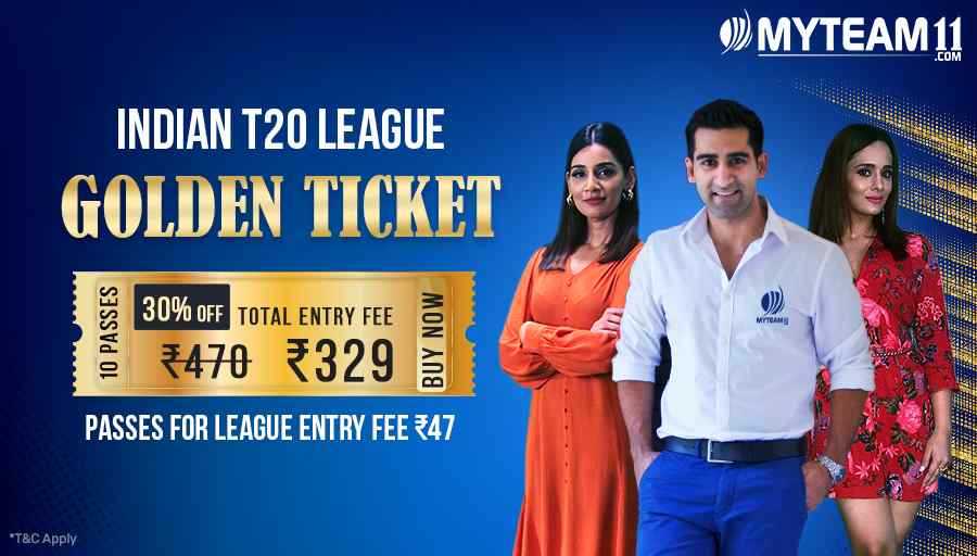 royal_sinh's tweet photo. OFFER SHOWER! I've just got the discount of 30% flat on 10 passes golden ticket on https://t.co/i1Qg44kN5Y! #IndiaKiApniFantasyApp #MyTeam11 https://t.co/1YtBT56k4V