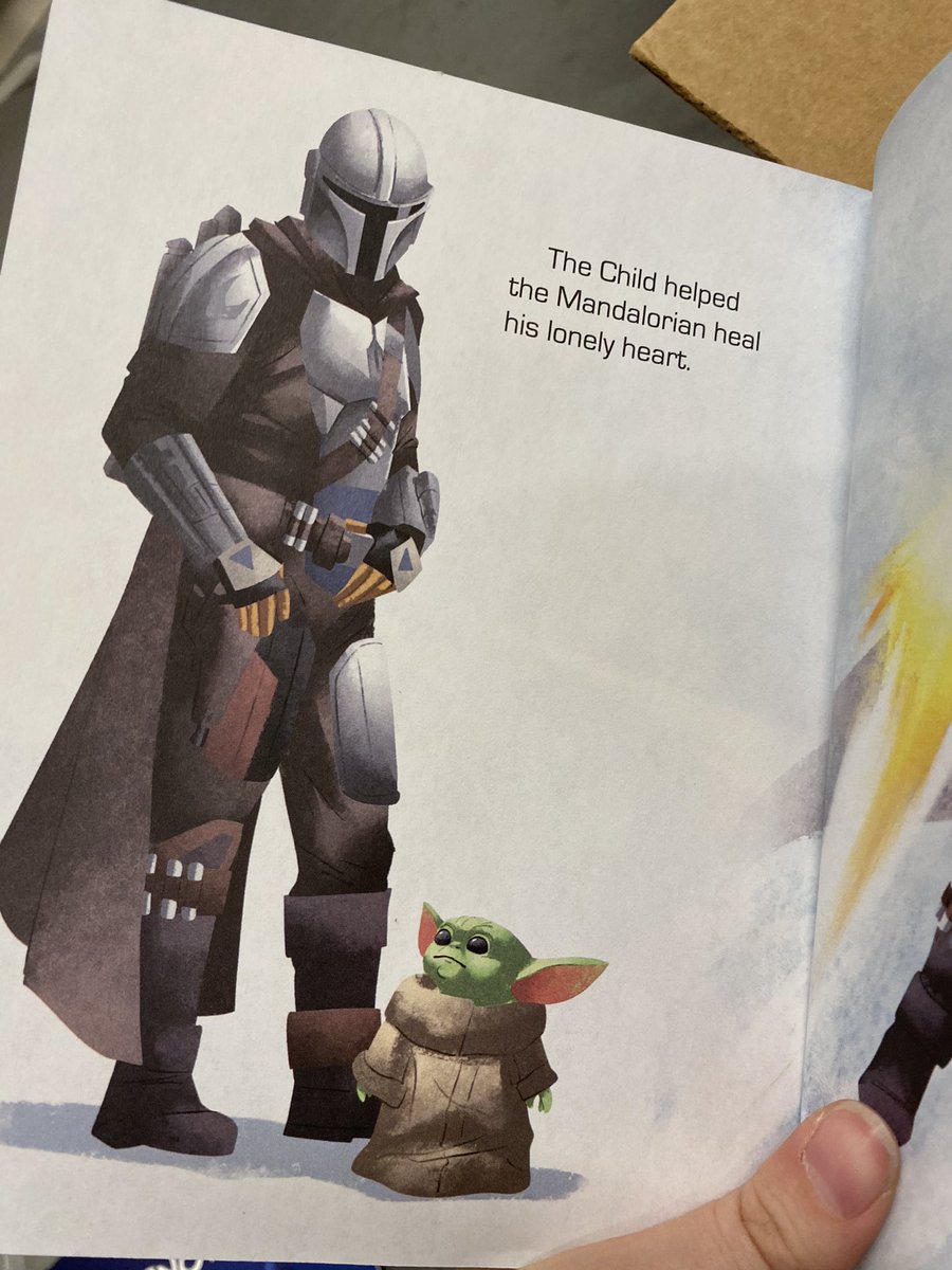 themandlorian's tweet photo. wait i forgot to tweet this but we got this in at work and i legit cried https://t.co/iPanRZZV2d