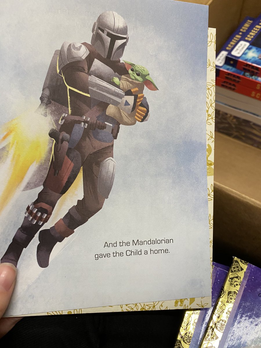 themandlorian's tweet photo. wait i forgot to tweet this but we got this in at work and i legit cried https://t.co/iPanRZZV2d