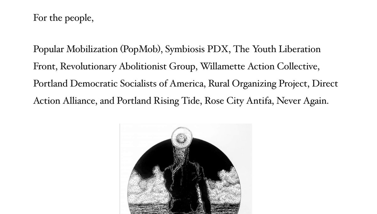 MrAndyNgo's tweet photo. A coalition of antifa groups in Portland have already announced their post-election protest plans. They're calling for a week of shutting down businesses. They're meeting on 4 Nov. at the North Park Blocks in downtown. https://t.co/bJdRH0IVGl https://t.co/6xwxWu46LD