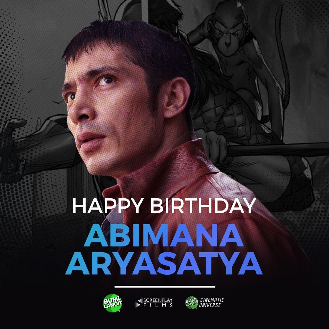 Selamat Ulang Tahun Abimana Aryasatya <a href="/abimana_arya/">abimana aryasatya</a>!

Semoga panjang umur dan sehat selalu karena negeri ini butuh #Gundala

We wish you all the best!

#AbimanaAryasatya #ScreenplayBumilangit #BumilangitCinematicUniverse #JagatSinemaBumilangit #JagoanIndonesia