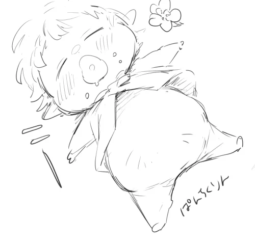 ちいさくてまるいのめいっぱい描きたい?✍️ 