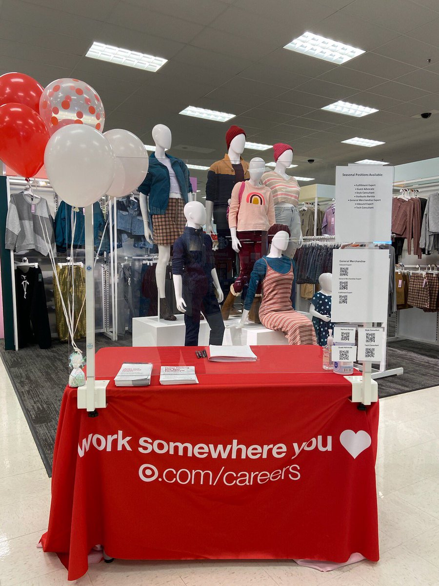 Seasonal Jobs on your <a href="/Target/">Target</a> Wish List? Don’t miss our 2 day special hiring event at GOLF MILL TARGET Oct. 24 &amp; 25 ♥️