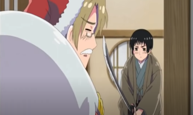 MelyOndarza's tweet photo. Hay que admitirlo, todos estamos como Japón con una katana en estos momentos. #ShutUpGringo2020 #ShutUpGringo #hetalia https://t.co/6BxRn7XF2V
