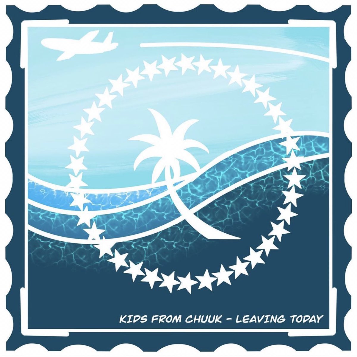 kidsfromchuuk's tweet photo. Pwipwis &amp; Prims! Our latest single, Leaving Today, is out now! Link in bio, please show some love 🤙🏽 #KFConthemicagain https://t.co/emEaFjDwZb