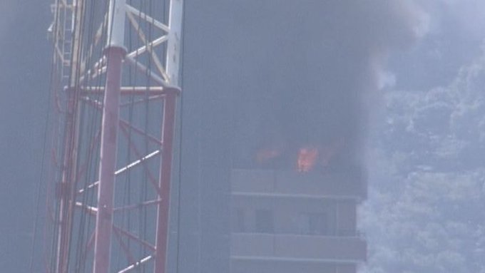 火事 長崎市戸町1丁目で火災 戸町 アプローズ付近で黒煙あがる 現場画像まとめ まとめダネ