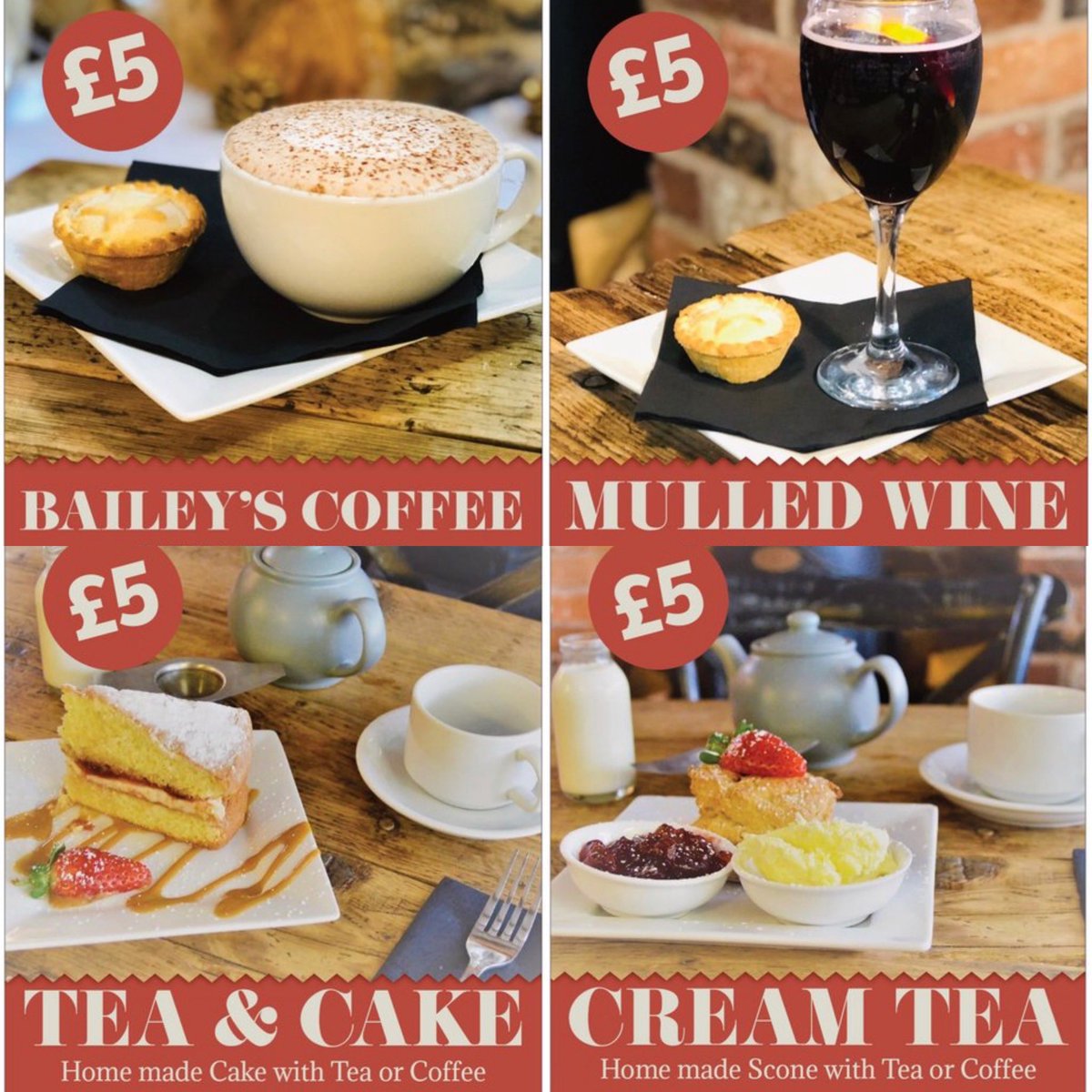 #baileys #coffee #mulledwine #halfterm #creamtea #stratforduponavon