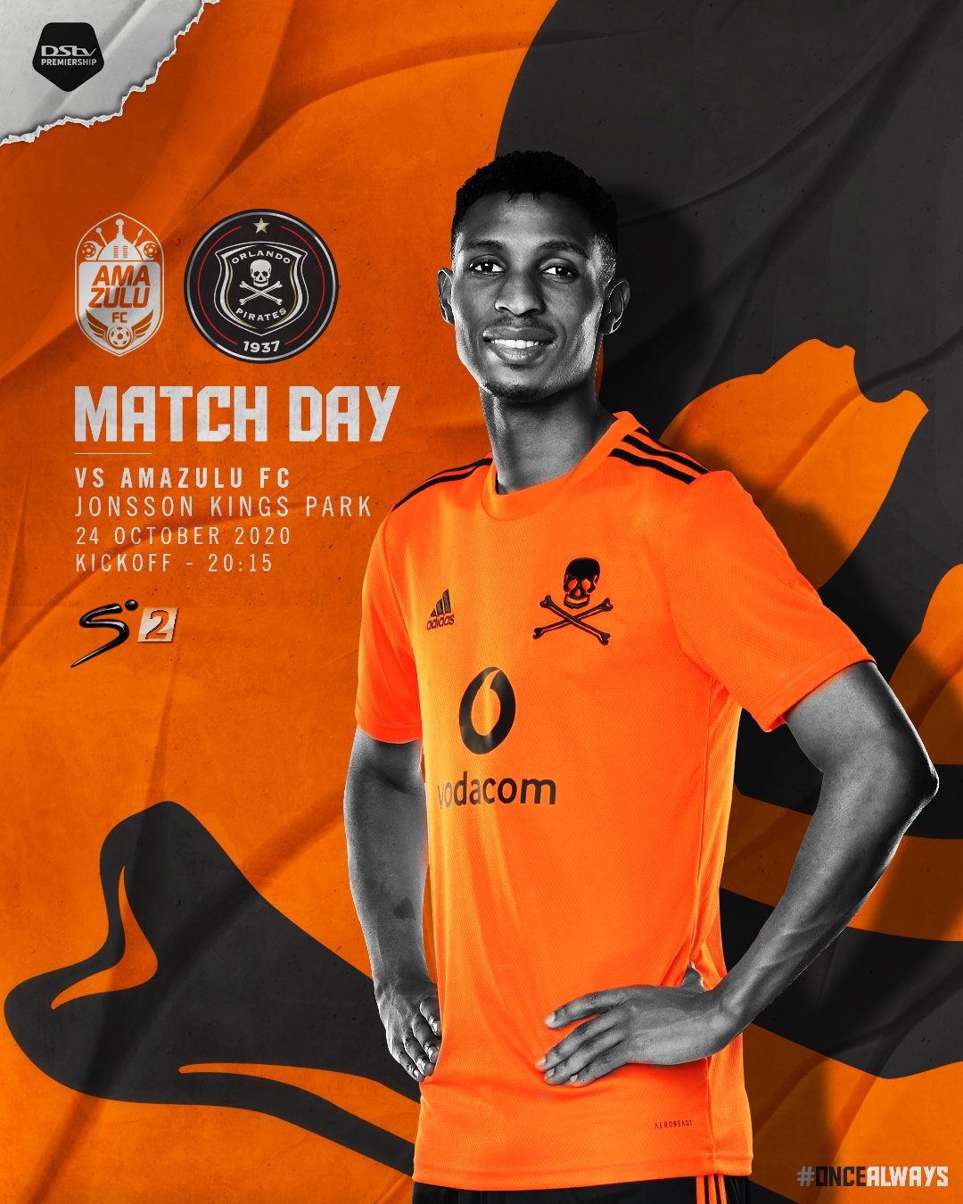 Orlando Pirates on X: ☠ 🚨 𝗠𝗔𝗧𝗖𝗛 𝗗𝗔𝗬 🚨 🏆 #DStvPrem