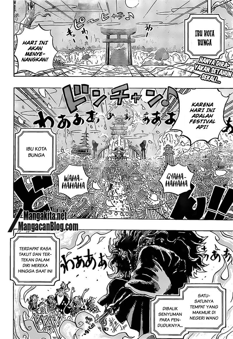 mangarupa's tweet photo. #Manga One Piece #chapter993
"Impian Negeri Wano" 1/4

Author: Eiichiro Oda
#mangarupa #onepiece

Translator: Mangakita https://t.co/4k3dqbPrEe