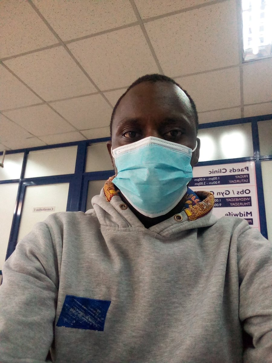 MuyaleMax's tweet photo. Heri kinga kuliko tiba... taking no chances again. #COVID19 https://t.co/vOxQEWrSLE