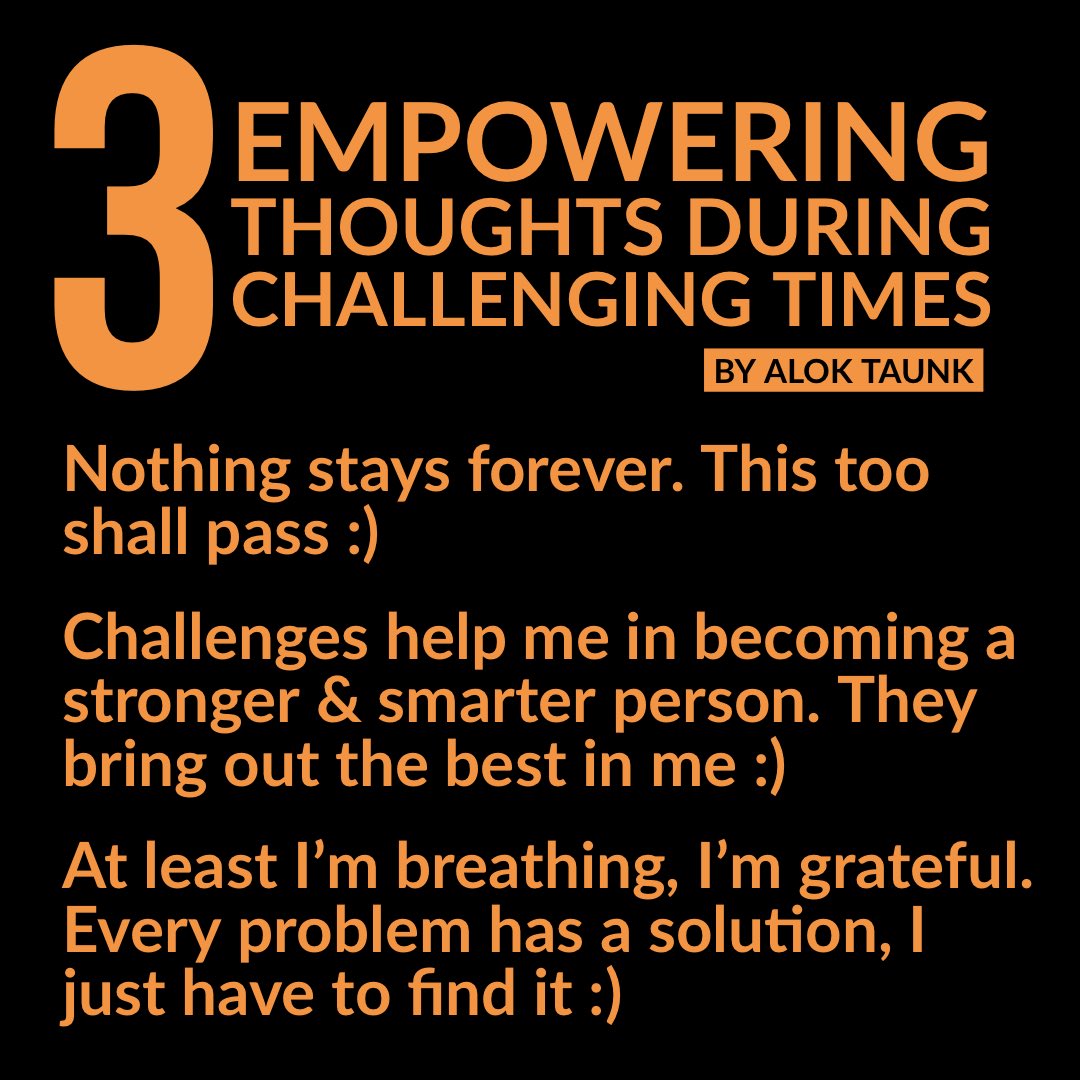 Empower yourself with these power thoughts🔥
Leave a YES if this resonates with you.
#positivethinking #positivethoughts #thoughts #mindset #mindsetmatters #positivevibes #dailymotivation #dailyinspiration #staystrong #innerstrength #aloktaunk #share #lifelessons #powerofthought https://t.co/li9Ofj6dIA