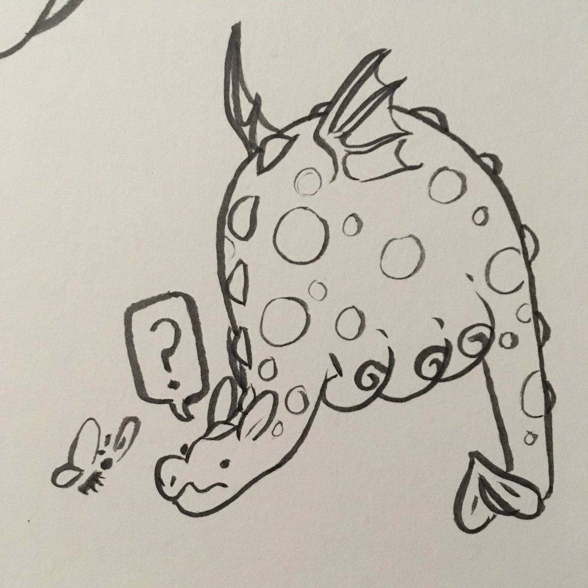 missed yesterday & almost missed today bc new Pokémon content consumes my entire brain but we got there in the end anyway have some weird lil dragon dudes
#ink #inkdrawing #dragon #characterdesign https://t.co/hAte5FS6H6