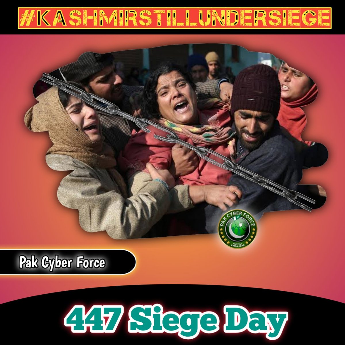 AbuSada42310762's tweet photo. Siege continues for 447th consecutive day in Indian occupied Kashmir
میں کشمیر ہوں۔🍁
#Kashmir
#KashmirStillUnderSiege
#KashmirBleeds
#PakCyberForce https://t.co/uKjh2wNmHf