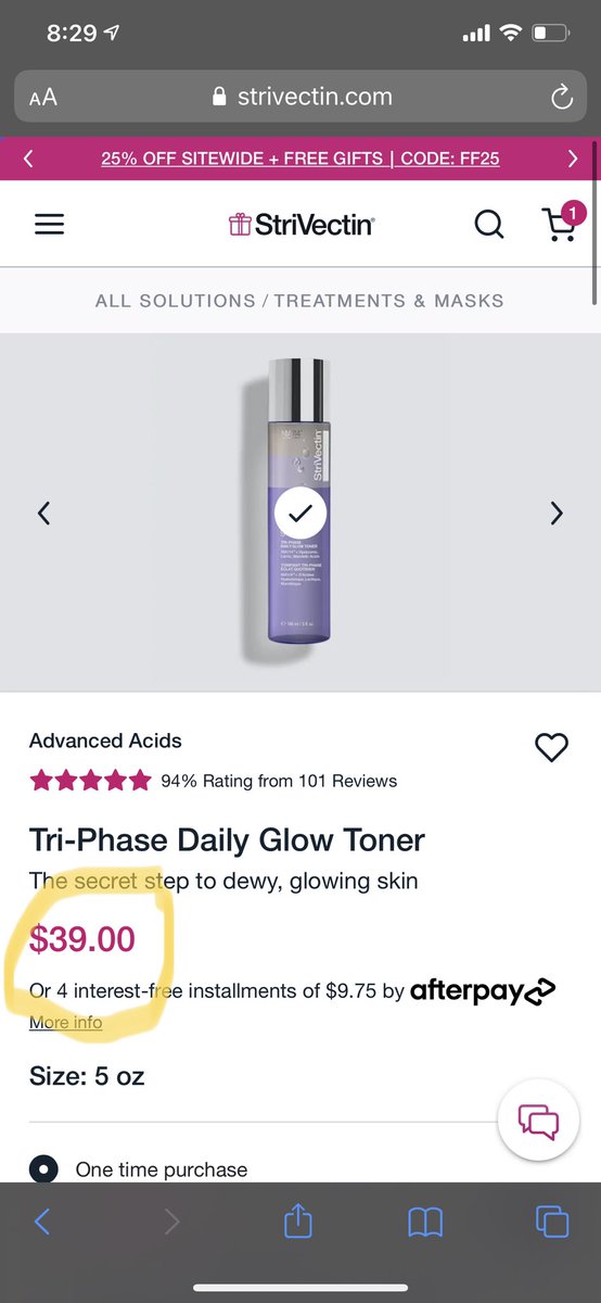 Say I’m inky favorite website to purchase one of my most favorite toners... Note that the price is listed as $39.