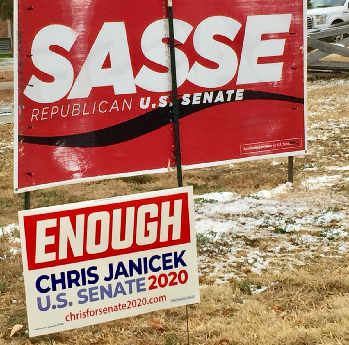 chrisforsenate2020.com #VOTEHIMOUT