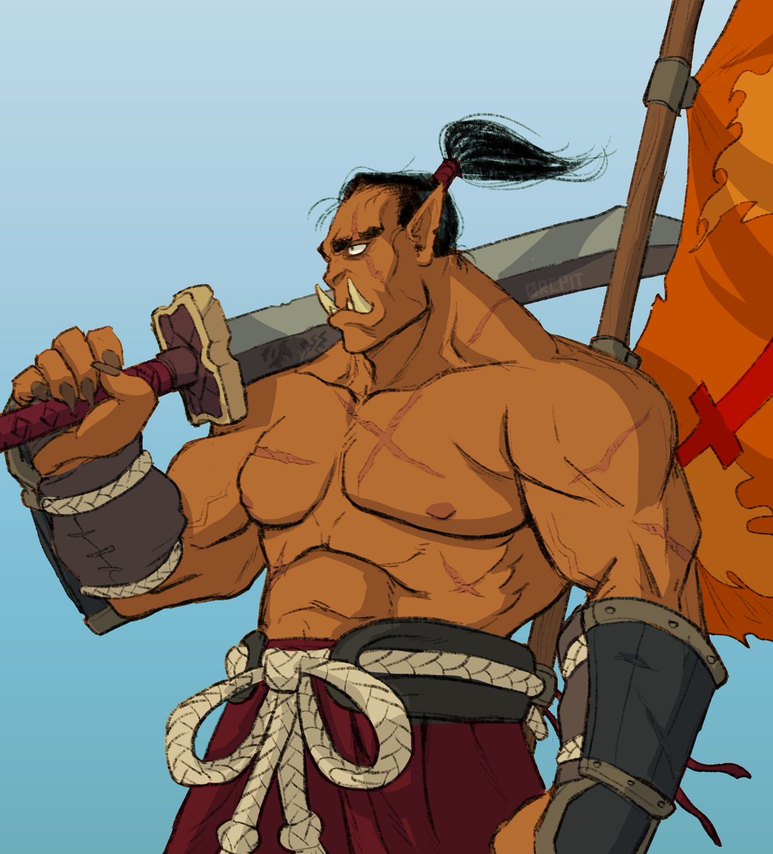 0rcpit's tweet image. burning blade clan

#orctober