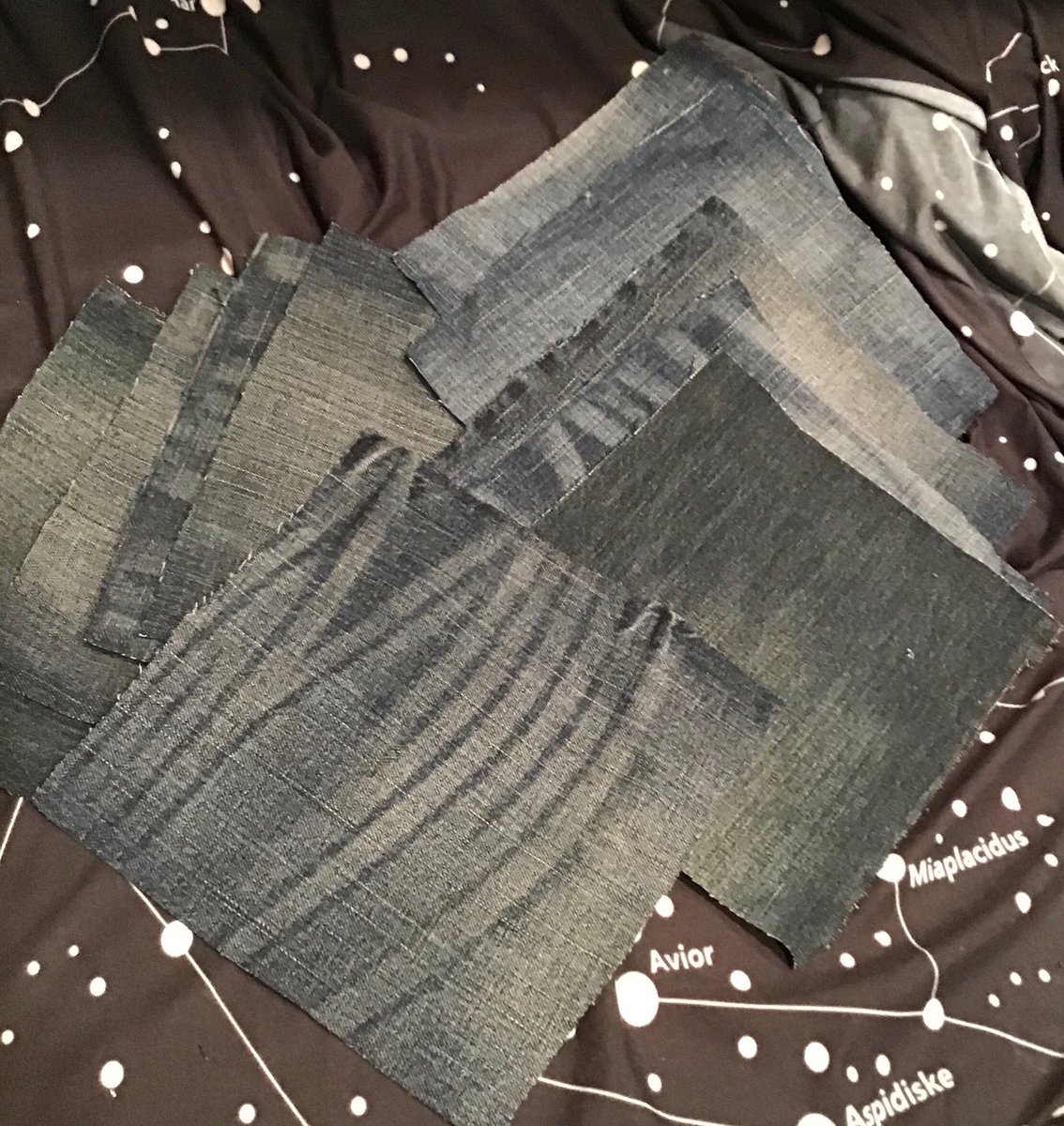 New in my #etsy shop: Reclaimed Denim Squares—7x7”—10 pieces #quilting #upcycled #denim #patches #salvaged #jeans https://t.co/sPA6gRBJYU https://t.co/A8gk9nSEdo