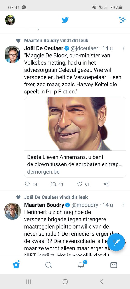 Een journalist en filosoof die ik in andere omstandigheden tegen polarisatie zie optreden, delen nu zelf het land in 2 op : de goeie en de slechte,