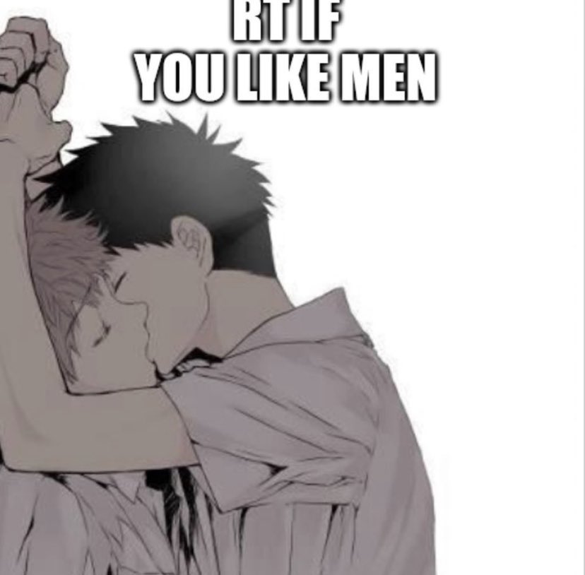 Gay anime boys kissing - Imgflip