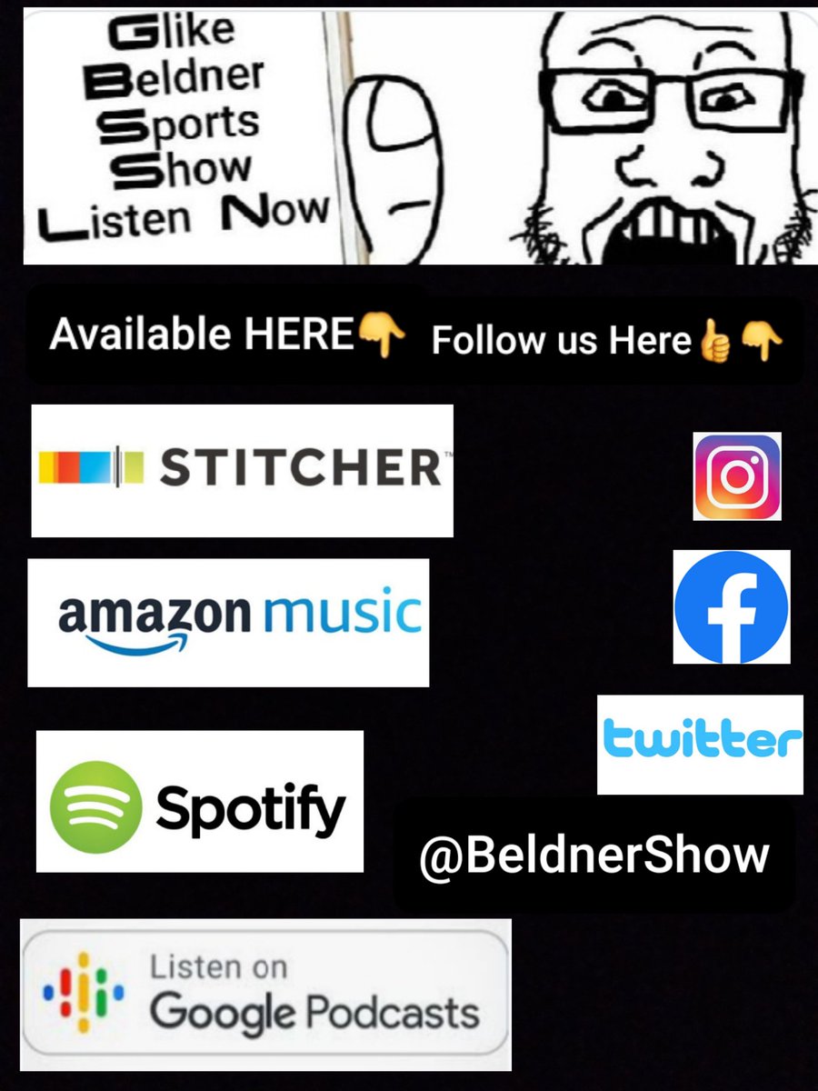 RT @bloodnblackrum: RT @BeldnerShow: #BuddyBucks have been placed on #WorldSeries 500B...@RandomChef1987 has the #Rays and @damos8624 The #Dodgers Check out the Catch in Episode 13 #BeerOClock #Friday
LISTEN NOW👇
https://t.co/eH7CyqqMY3
#PodNation #P… https://t.co/yXrP7VMAVw