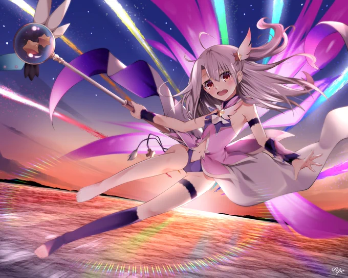 水着イリヤ?
「夏が終わってもたくさんの思い出があるから…」
#fgo 