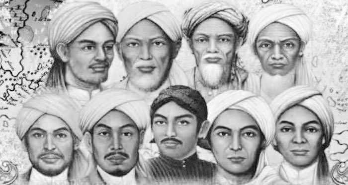 SayyidAutad's tweet photo. Wali Songo terkenal sebagai penyebar agama Islam pada abad ke 14 di tanah Jawa.

Nama-nama asli Wali Songo:

1. Syarif Hidayatullah
2. Raden Rahmat
3. Maulana Malik Ibrahim
4. Raden Makhdum
5. Raden Paku
6. Raden Qasim
7. Raden Umar Said
 8. Ja’far Shadiq
9. Raden Sahid
#islam 💚 https://t.co/cJcFDrUGi8