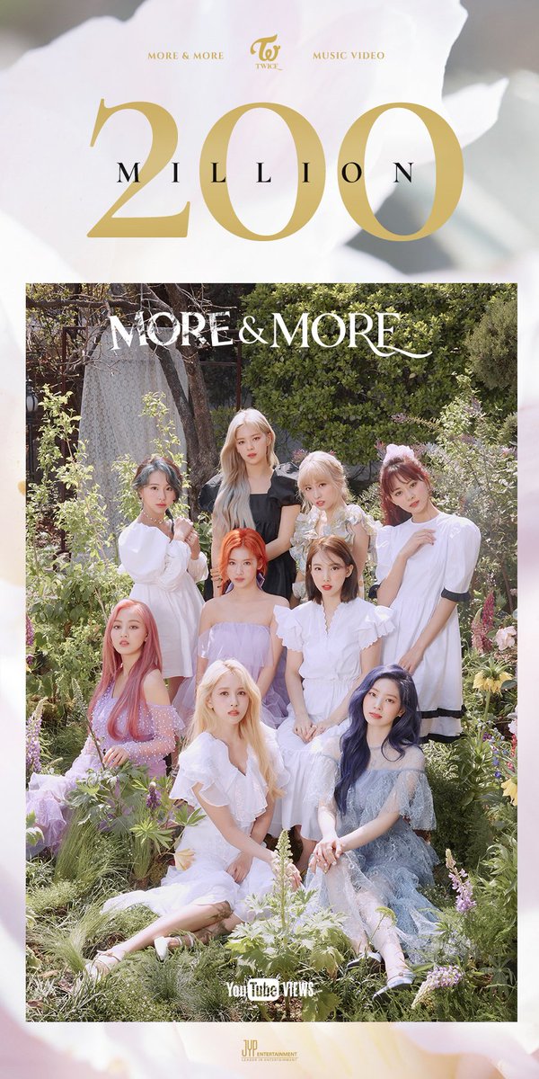 TWICE "MORE &amp; MORE" M/V

⭐200,000,000 VIEWS⭐

youtu.be/mH0_XpSHkZo

#TWICE #트와이스 #MOREandMORE