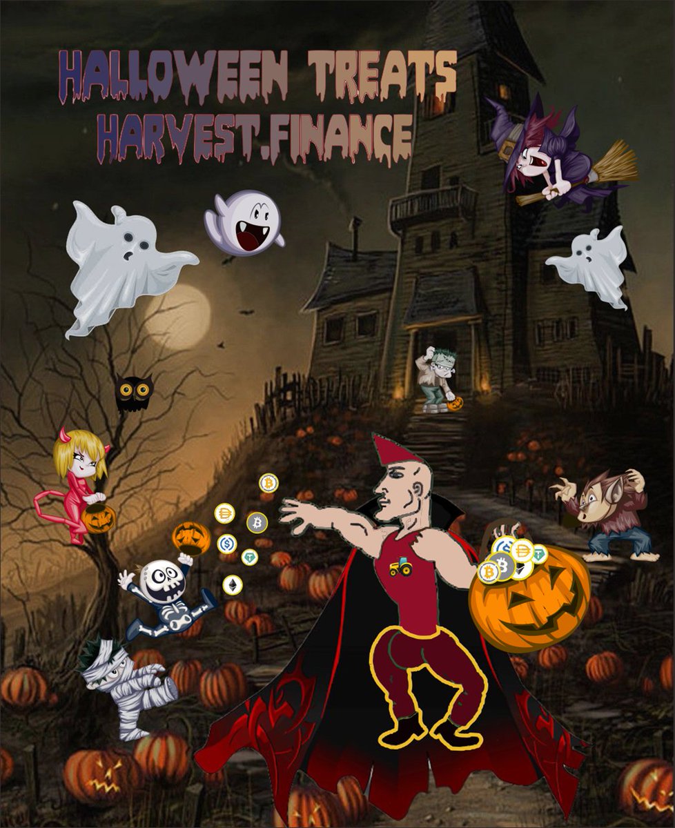 DMWNt3's tweet image. Treats from @harvest_finance 
#BreadForThePeople 
#DeFi