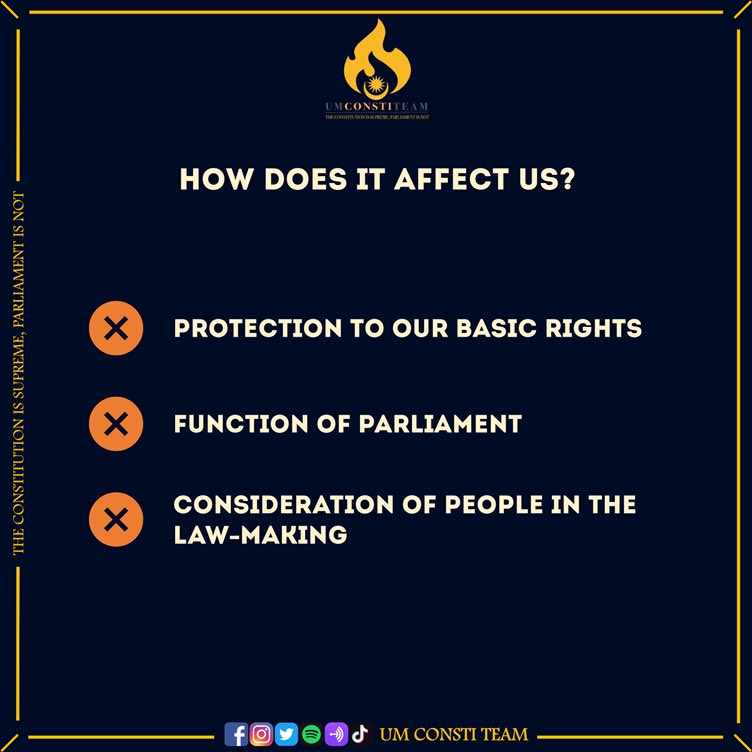 [INFOGRAPHIC - STATE OF EMERGENCY]News of the Prime Minister meeting YDPA for the issue of declaration of emergency is flooding our feed & headlines since yesterday.What is state of emergency? How can it be declared? Let’s take a look at Article150 of the Federal Constitution