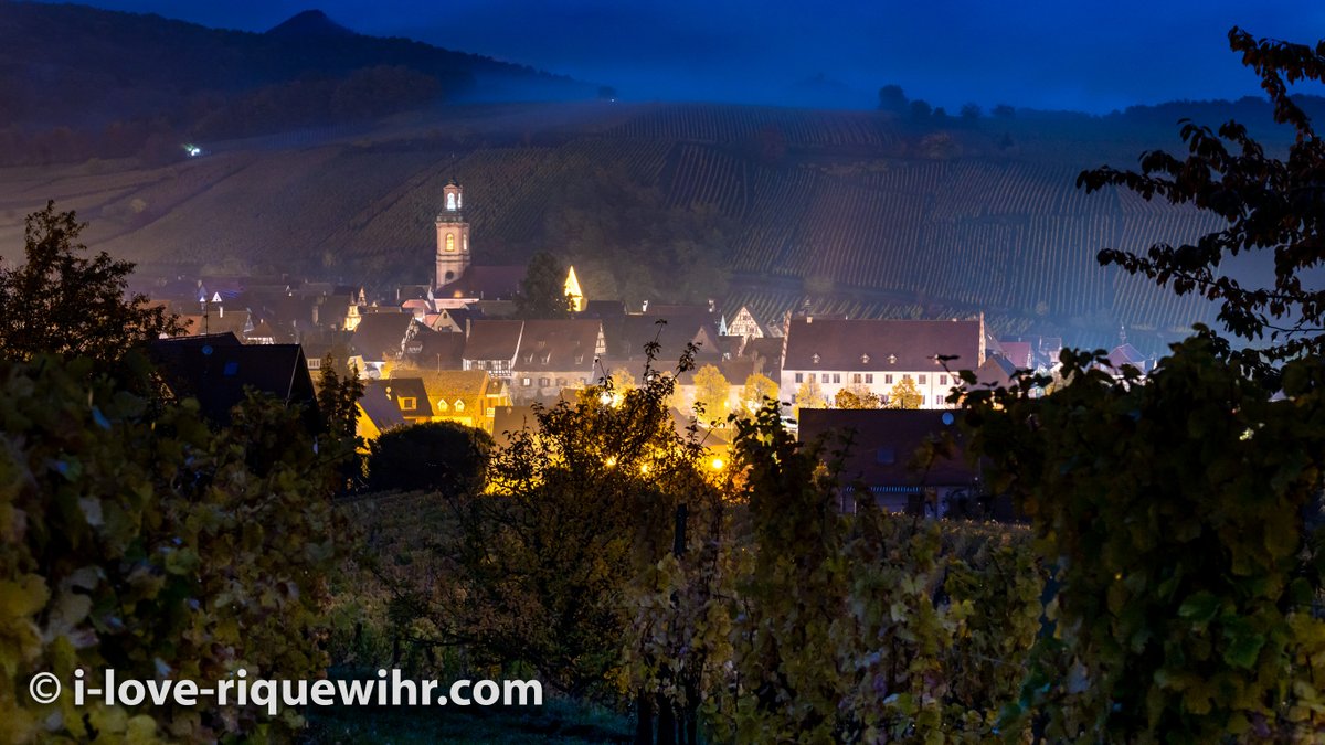 RGallica's tweet photo. Une nuit d'automne peuplée de brumes et de bruines descend sur Riquewihr et son vignoble. Au loin, le château féodal du Haut-Ribeaupierre lutte contre les nuages. Riquewihr est belle et romantique en toute saison, par tous les temps.
#Riquewihr #Alsace #Automne #MagnifiqueFrance https://t.co/eRwpvkDQrD