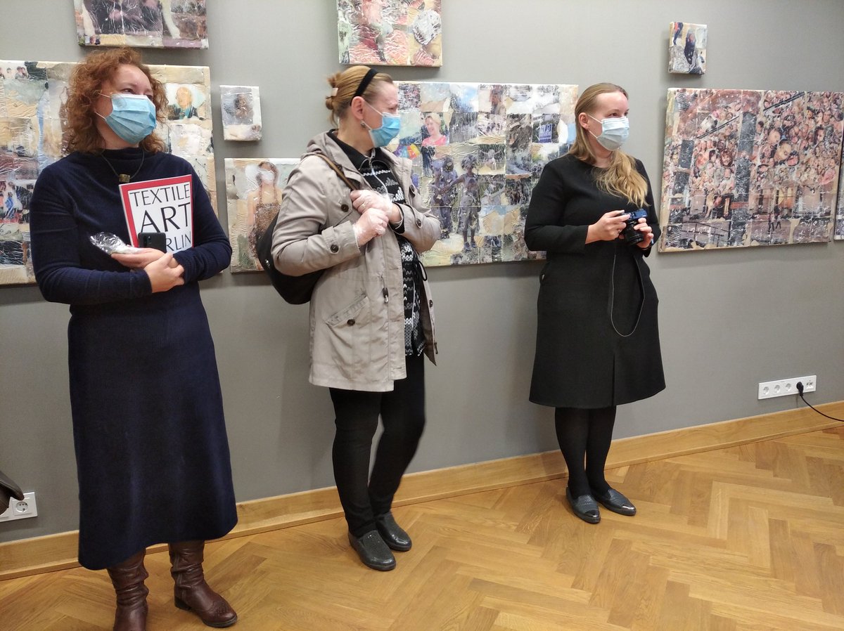 AlmyraWeigel's tweet photo. Photos from the opening of the #exhibition "Old News - New News" by #AlmyraWeigel, #ValdasAdamkus Presidential Library - Museum, #Kaunas https://t.co/YdobzFcpNq