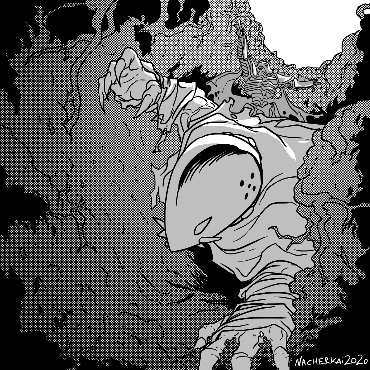 Nacherkai's tweet photo. 25/31
#Inktober #Inktober2020 #Buddy https://t.co/p9ebY9urWs