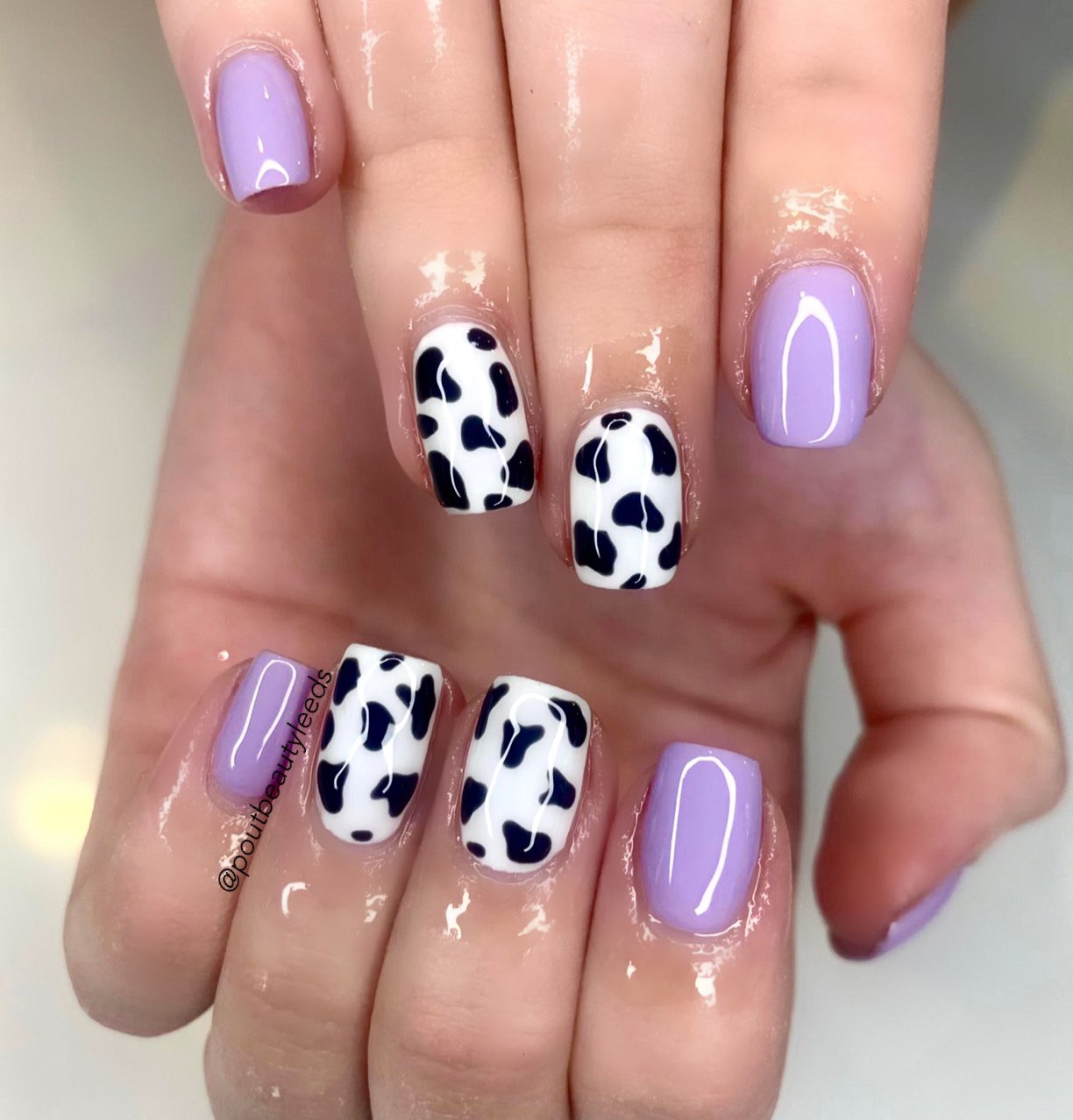 Cow Print Nails - Facts.net