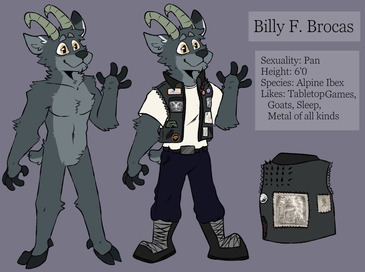 BillyBroccy2's tweet image. Hi there, I'm Billy. Dumb goat, I commission a lot of art, and I'm learning how to draw, here's my refs.