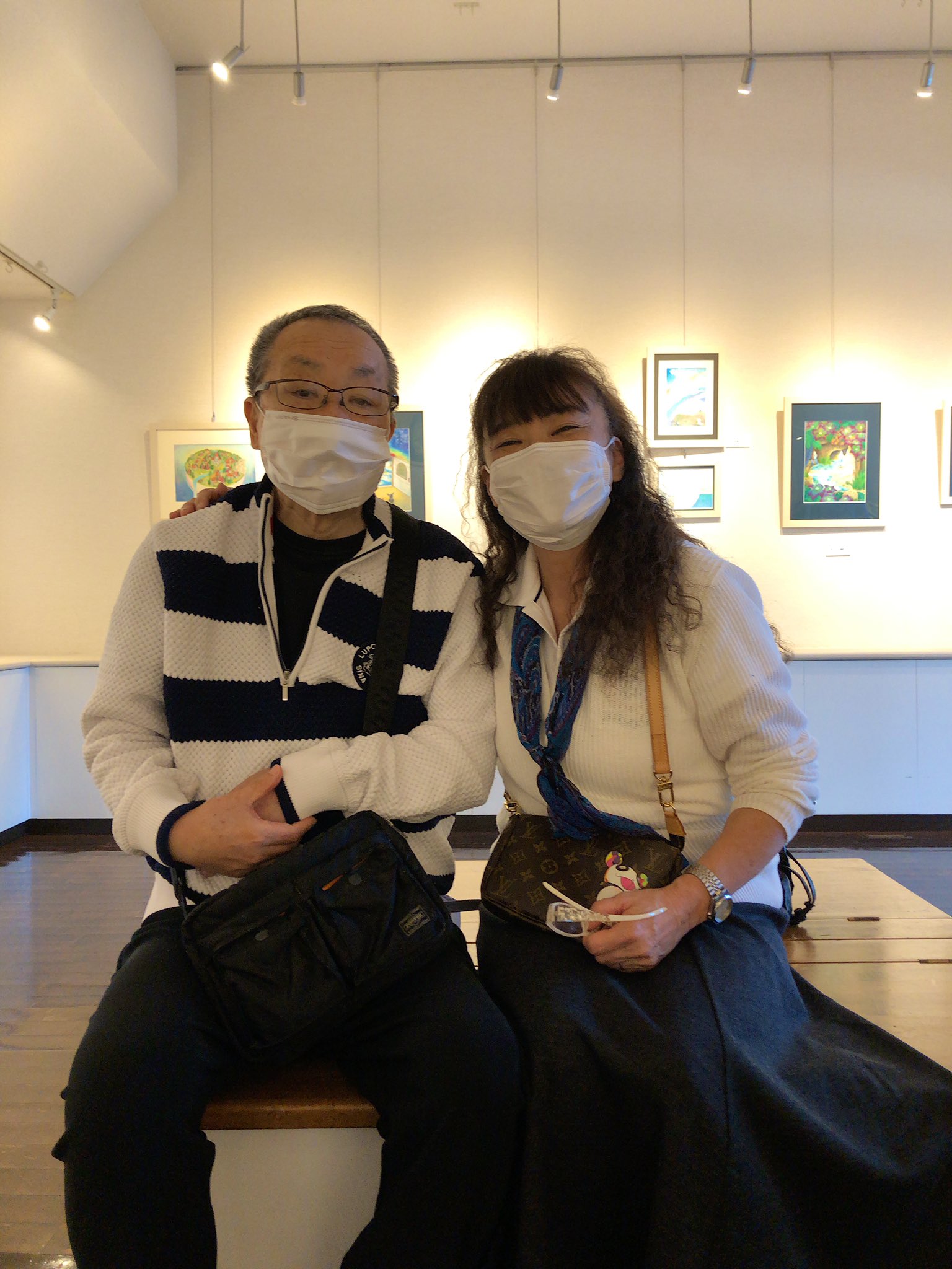 佐久間真理子🌗 on X: さくまもMichikoさんもマスクで誰やらわからんね！ t.co0UMebTHliT  X