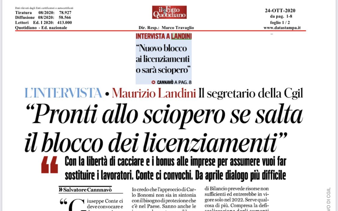 giannafracassi's tweet photo. È il momento di un piano per il #lavoro non del piano di #licenziamenti. #cgil ⁦@cgilnazionale⁩ https://t.co/la7RS0XfQ3