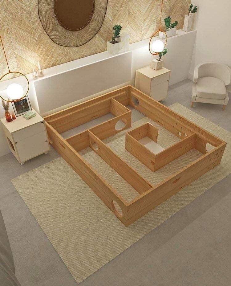 เตียงทาส + สนามเด็กเล่นของนายท่าน ทาสจะได้นอนไหม5555