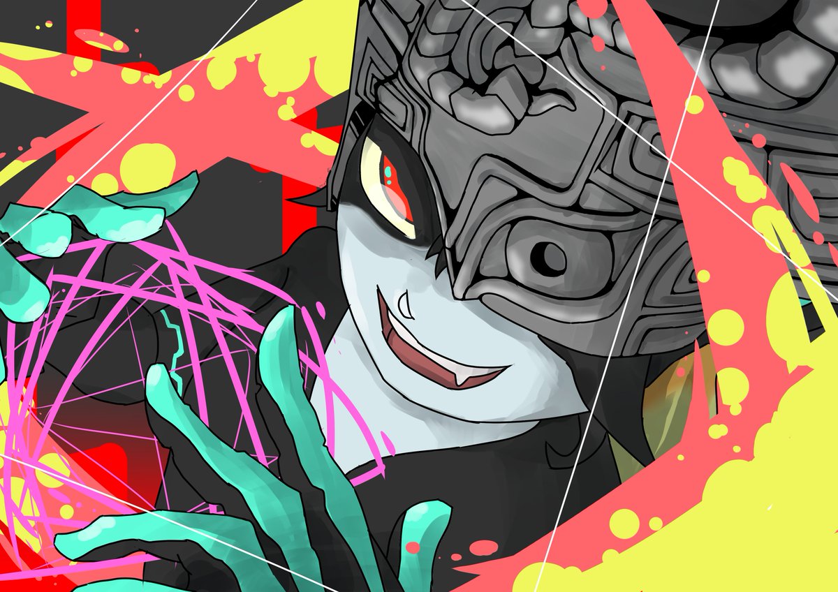 アマネア ゼルダの伝説 トワイライトプリンセスのミドナさん イラスト ゼルダの伝説 イラスト好きな人と繋がりたい 絵師さんと繋がりたい