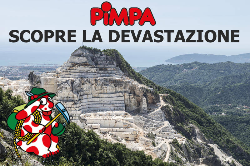 MariannaBonifa1's tweet photo. anche la Pimpa è dalla parte delle montagne! 
#bastadevastazione https://t.co/Ivtkz30uTi