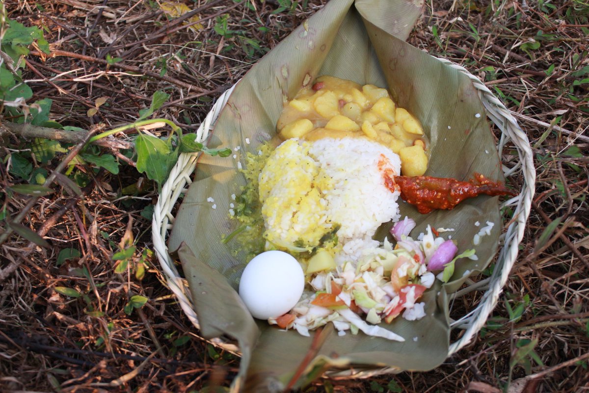 FarmerFarmerp's tweet photo. Breakfast. Lunch.
#Bambooplate #bettlenutspoon #leafy #Assam #ArunachalPradesh #NortheastIndia #field #biodegradable https://t.co/3aDH9VNDkK